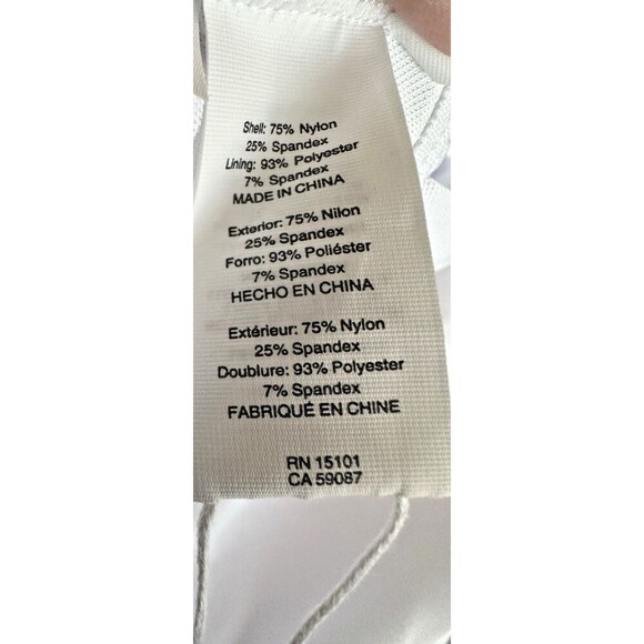 Bleu by Rod Beattie Women's Core-Lace-Down Mio One-Piece Swimsuit White Multi 10 - Picture 9 of 9